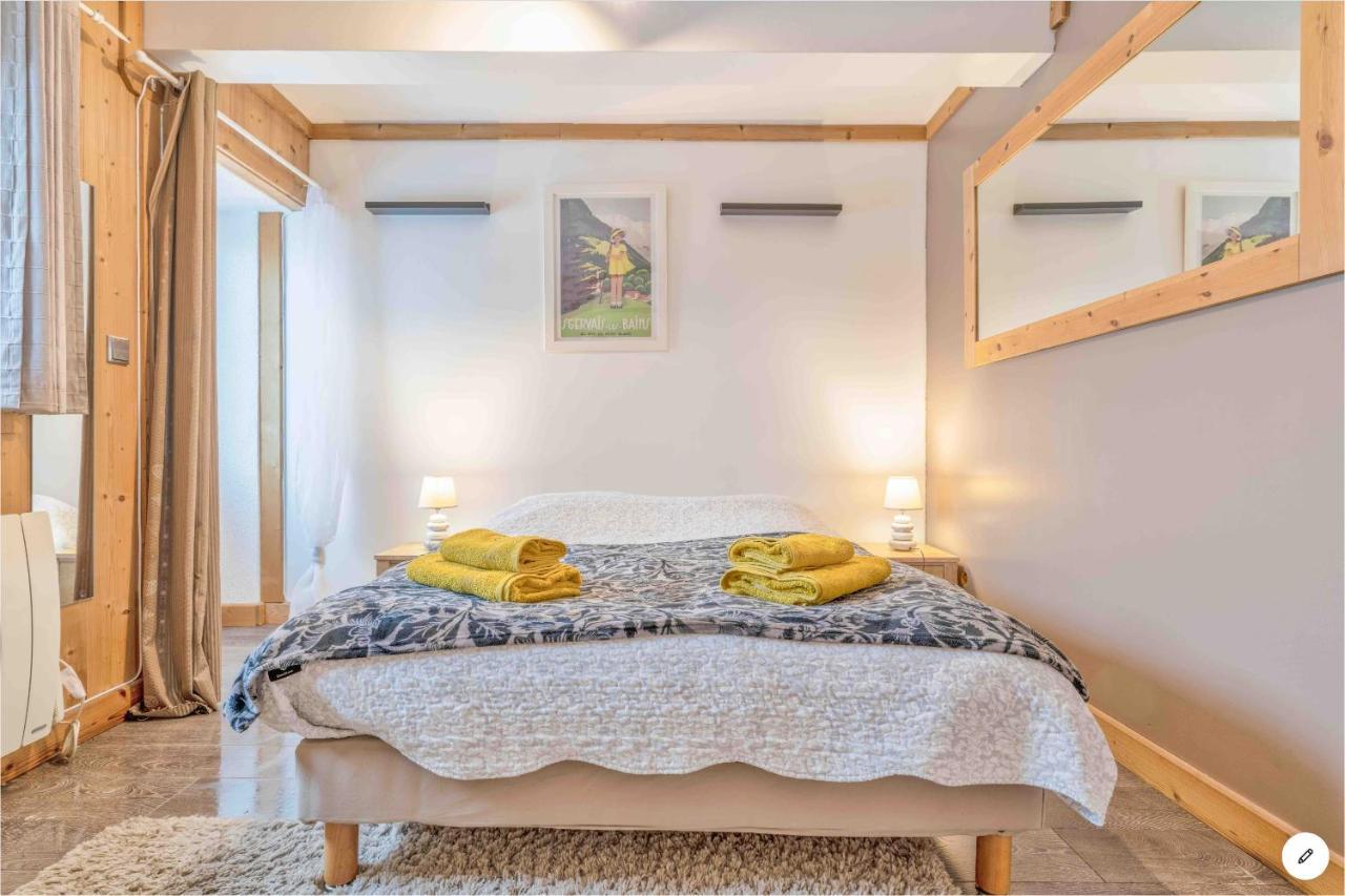 Chalet Mirador chambre avec entrée et salle de bain indépendante Saint-Gervais-les-Bains Esterno foto