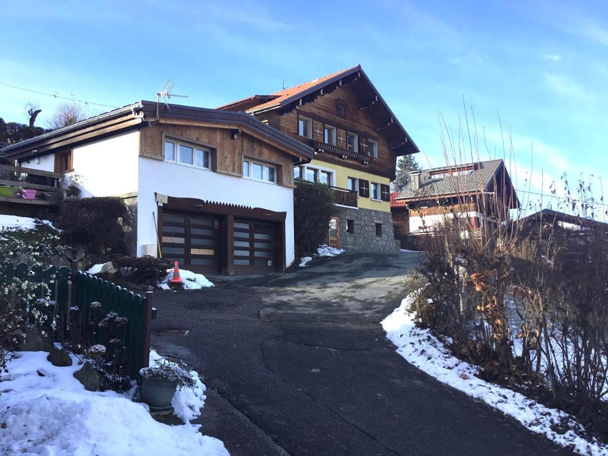 Chalet Mirador chambre avec entrée et salle de bain indépendante Saint-Gervais-les-Bains Esterno foto
